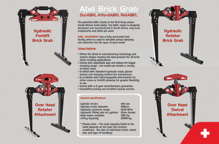 Crane Attachments - Abel Brick Grab 2